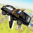 Flying Car Game: Police Games - Unblocked Games G+