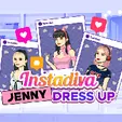 INSTADIVA JENNY DRESS UP - Unblocked Games G+