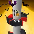 Helix Jump Halloween - Unblocked Games G+