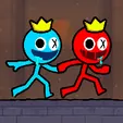 Red and Blue Stickman 2 - Unblocked Games G+